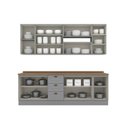 Ver imagem 2 de Cozinha Compacta 7 Peças 11 Portas 3 Gavetas Emily