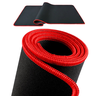 Mouse Pad Grande Gamer 70x35 cm Desk pap Tecido Com Costura:Preto - 6