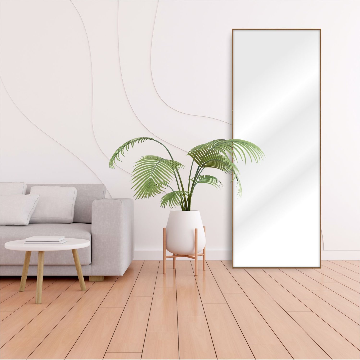 Espelho Decorativo Surface 66,5x165cm Tropical Artes