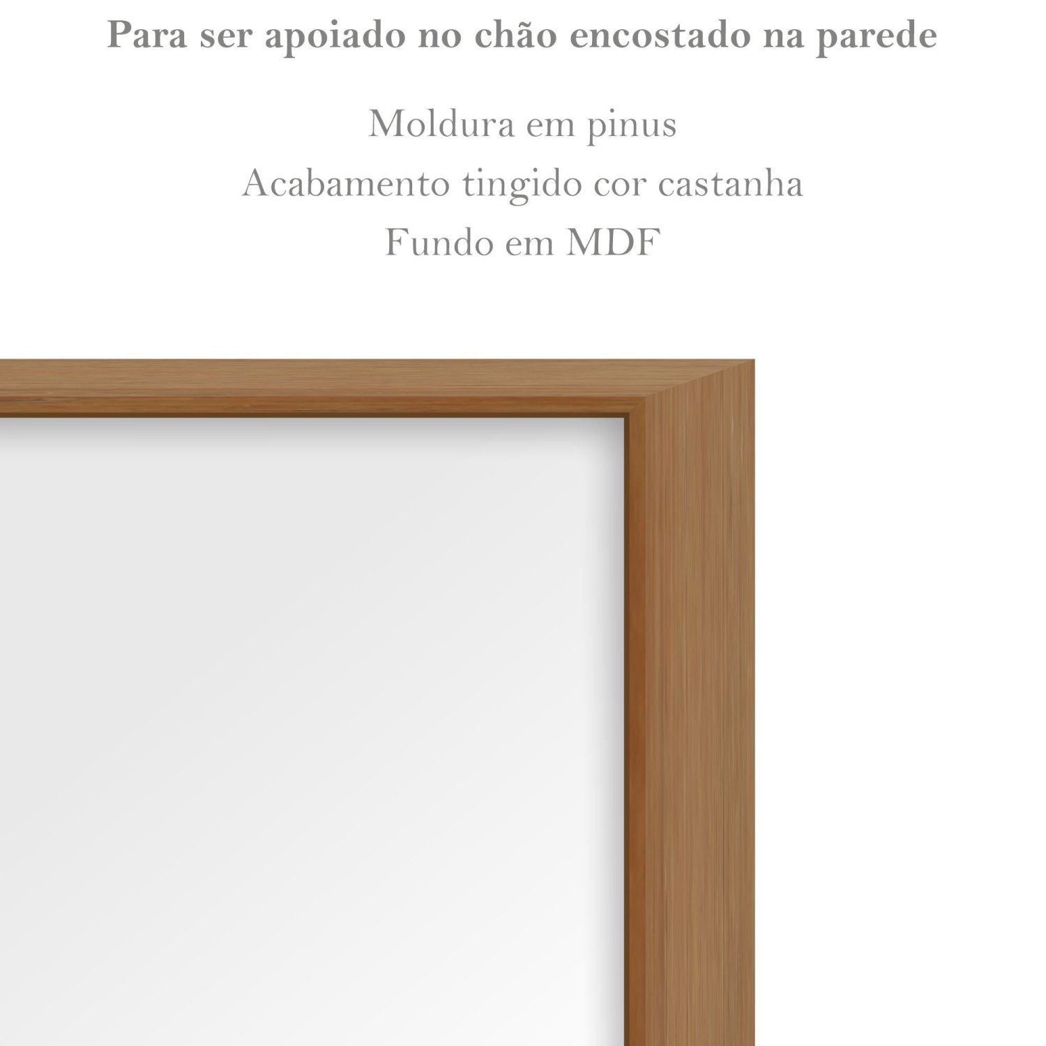 Espelho Decorativo Surface 66,5x165cm Tropical Artes - 5