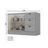 Cozinha Compacta 8 Portas e 3 Gavetas Emily - 17