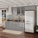 Ver imagem 1 de Cozinha Compacta 8 Portas e 3 Gavetas Emily