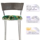 Ver imagem 3 de Banqueta Bistro para Bar, Cozinha, Balcão em Alumínio e Fibra Tc Zanutto 5 Unidades Argila