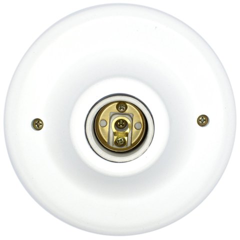 Kit 10 Plafonier Plafon Decorativo Liso E27 100w Bivolt