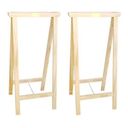 Ver imagem 2 de Par De Cavalete Madeira Pinus Multifuncional 100cm