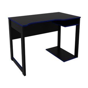 Mesa Gamer Tecnomobili Me4161 Preto/azul - Tecno Mobile