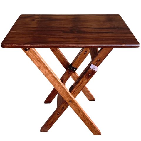 Mesa Aparador Bar Dobrável em Madeira Maciça - Imbuia