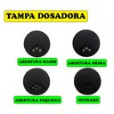 Ver imagem 4 de Kit 6 Porta Temperos Condimento Quadrado Giratório Vidro