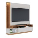 Ver imagem 2 de Rack com Painel para TV até 65 Polegadas com LED 2 Portas 3 Nichos Multimóveis Crcol-RCP026