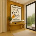 Ver imagem 4 de Quadro Canvas Henri Matisse Linha 90x60cm Mold Branca