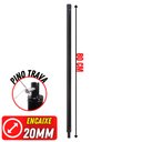 Ver imagem 1 de Extensor Alongador em Ferro 80cm Com Pino Trava Para Perfurador de Solo Vulcan VPS520S