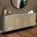 Ver imagem 1 de Buffet Mdf com Palha Natural L180 X A81,5cm