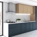 Ver imagem 3 de Coifa de Parede 70cm Vidro Curvo Clean 127v Kromanox Fogatti