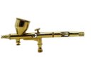 Ver imagem 1 de Aerografo Urban - Agulha 0.2 - Dourado - com Regulador de Agulha e Fluxo de Ar