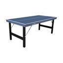 Ver imagem 1 de Mini Mesa de Ping Pong 15mm MDP com 2 Raquetes 1 Bolinha Rede e Suporte Procópio