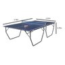 Mesa de Ping Pong MDP 18mm com Rodízios Suporte e Rede 10618P Procópio - 2