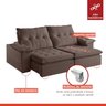 Sofá Retrátil e Reclinável 2 Lugares 250cm M173 - 9