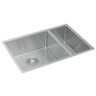 Cuba Dupla de Cozinha Retangular 40/18 Inox Suprema 60x40cm - 2
