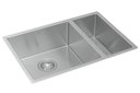 Ver imagem 2 de Cuba Dupla de Cozinha Retangular 40/18 Inox Suprema 60x40cm