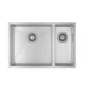 Ver imagem 1 de Cuba Dupla de Cozinha Retangular 40/18 Inox Suprema 60x40cm