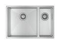 Ver imagem 1 de Cuba Dupla de Cozinha Retangular 40/18 Inox Suprema 60x40cm