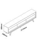 Ver imagem 4 de Rack para TV com LED Requinte 212 Branco - Gelius