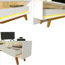 Ver imagem 3 de Rack para TV com LED Requinte 212 Branco - Gelius