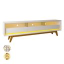 Ver imagem 5 de Rack para TV com LED Requinte 212 Branco - Gelius