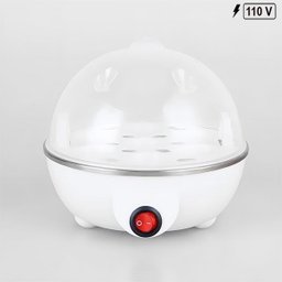 Cozedor de Ovos Branco Elétrico 110v com Função de Cozimento a Vapor para Ovos e Alimentos:branco/ún - 2