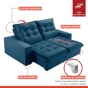 Ver mais imagens de Sofá Retrátil e Reclinável 2 Lugares 250cm Pés em Madeira Maciça Santorini