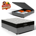 Ver imagem 2 de Cama Box Baú com Colchão de Espuma D45 Ortobom Airtech 150 D45 Casal 138cm