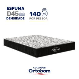 Cama Box Baú com Colchão de Espuma D45 Ortobom Airtech 150 D45 Casal 138cm - 6