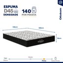 Ver imagem 6 de Cama Box Baú com Colchão de Espuma D45 Ortobom Airtech 150 D45 Casal 138cm
