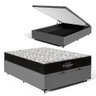 Cama Box Baú com Colchão de Espuma D45 Ortobom Airtech 150 D45 Casal 138cm - 1