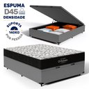 Ver imagem 3 de Cama Box Baú com Colchão de Espuma D45 Ortobom Airtech 150 D45 Casal 138cm