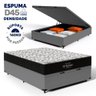 Cama Box Baú com Colchão de Espuma D45 Ortobom Airtech 150 D45 Casal 138cm - 2