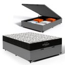 Ver imagem 1 de Cama Box Baú com Colchão de Espuma D45 Ortobom Airtech 150 D45 Casal 138cm