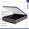 Cama Box Baú com Colchão de Espuma D45 Ortobom Airtech 150 D45 Casal 138cm - 4