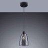 Luminária Pendente em Vidro Fumê Curitiba para 01 lâmpada E27 Bivolt Startec:Fumê/110V/220V - 2