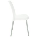 Ver imagem 6 de Cadeira Tramontina Vanda Branca em Alumínio