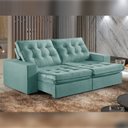 Ver imagem 1 de Sofá Retrátil e Reclinável Modulado 290cm Pés em Madeira Maciça Capri 