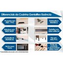 Ver imagem 2 de Módulo Cozinha Genialflex Essência Armário c/ 3 Portas Demolição/Off White