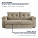 Ver imagem 5 de Sofá Retrátil e Reclinável Modulado 2 Lugares 230cm Pés em Madeira Maciça Canadá