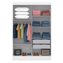 Ver imagem 5 de Guarda-Roupa Infantil 2 Portas Helena Branco