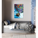 Ver imagem 4 de Quadro Tela Decorativa Canvas Up Altas Aventuras para Sala 60x40cm