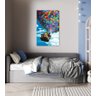Quadro Tela Decorativa Canvas Up Altas Aventuras para Sala 60x40cm - 4