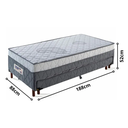 Ver imagem 4 de Cama Box Conjugada Solteiro com Auxiliar Vitta D-28