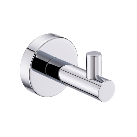 Cabide Cabideiro Simples para Banheiro Lavabo Lavanderia - Cromado - Dpace4510 Drop Metais