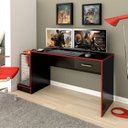 Ver imagem 6 de Mesa Gamer com Painel para TV até 60 Polegadas Slim Espresso Móveis