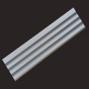 Ver imagem 2 de Painel Ripado Eco Placa 290 X 16 X 2,5 Cm Wpc Cinza Médio